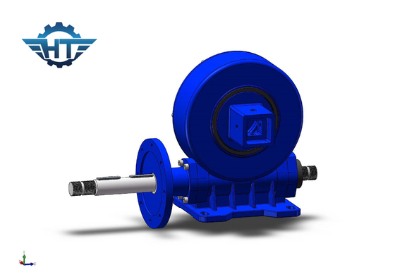 kupować Vertical Single Worm Slew Drive Gearbox With 230VAC Gear Motor For Solar Tracking System online manufacture