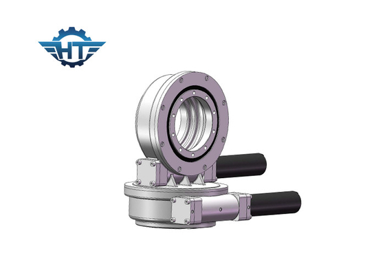 kupować Vertically And Horizontally Mounted Dual Axis Slewing Gear Drive With 24 VDC Motors online manufacture