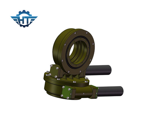 kupować Envelop Dual Axis Worm Gear Slew Drive With 12vdc Electrical Motor , Long Life online manufacture