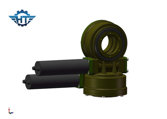 kupować High Backlash Small Dual Axis Slew Drive Worm And Gear Structure For Solar Tracking System online manufacture