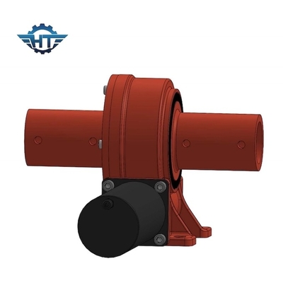 Wytrzymały Worm Small Slew Drive For Solar Tracker Prędkość wyjścia 0,02 ~ 0,04 obr./min