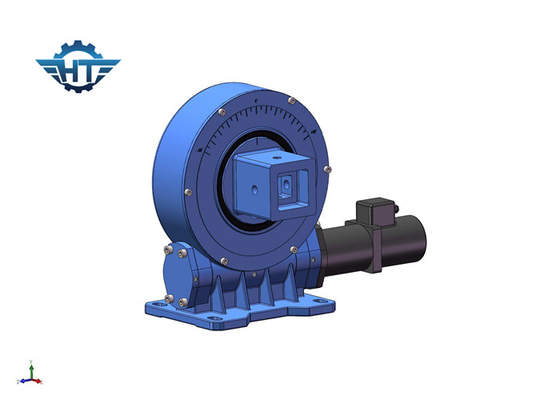 VE9 Single Worm Gear Slew Drive With High Torque For Linkage Solar Tracking System