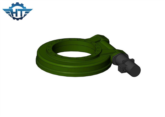Wytrzymały Worm Small Slew Drive For Solar Tracker Prędkość wyjścia 0,02 ~ 0,04 obr./min
