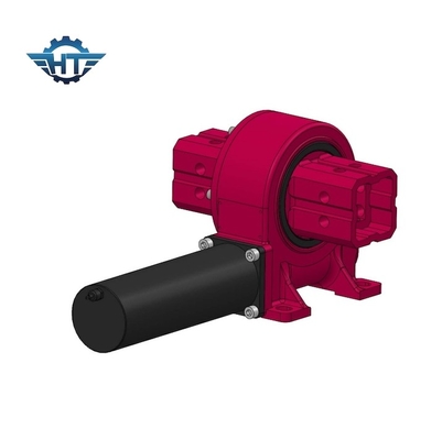 Ve7 24vdc Sprzęgłowy Motor Slew Drive Solar For 2 Portrait Pv Solar Tracking System