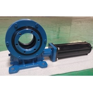 ISO9001 Small Slew Drive Gearbox System montażu naziemnego w pionie