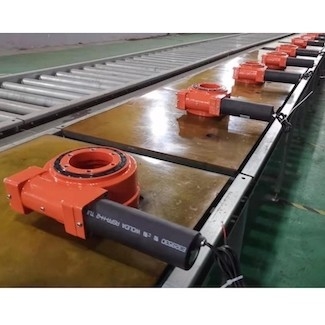 SE1 Hydraulic Electric Slew Drive IP66 dla pochyłej pojedynczej fotowoltaicznej stacji śledzącej