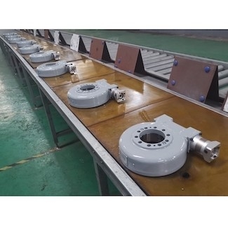 Hydrauliczny napęd obrotowy o wysokim momencie obrotowym Napęd ślimakowy do maszyn górniczych