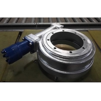 CE Solar Tracker Slew Drive Gearbox 100 * 100 Tube Torque Poziomo zainstalowany
